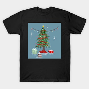 Mid-century Christmas tree T-Shirt